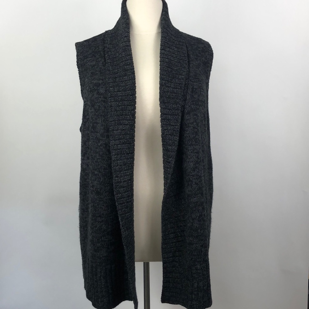 Style & Co Long Grey Sweater Vest Size 3X